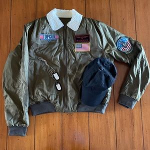 Women’s Top Gun Halloween costume